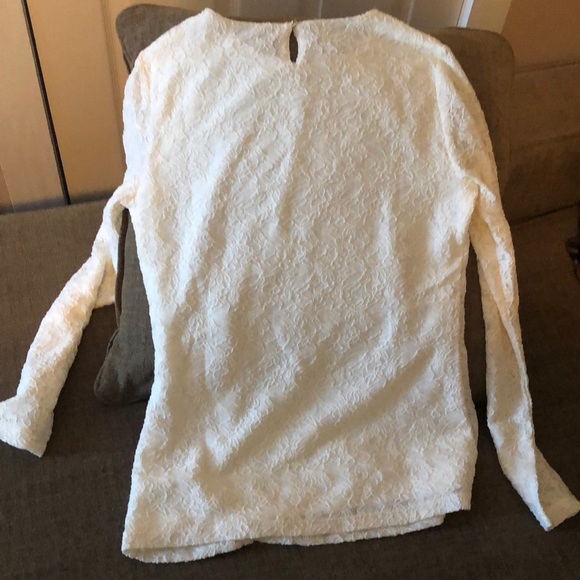 Talbots stretch lace body con top size small (6) - Picture 5 of 5